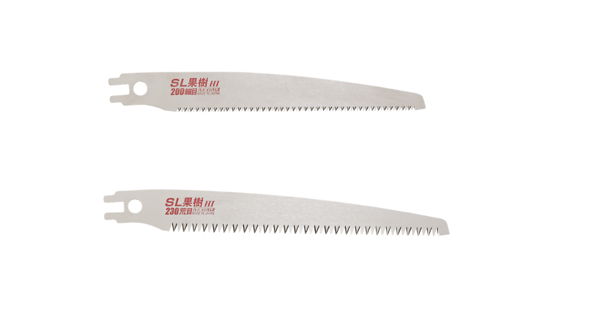 のこぎりの目立ての違い(細目と荒目の比較)