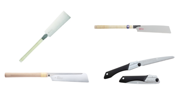 のこぎりの種類一覧｜両刃・片刃・折込などの代表的なのこぎり