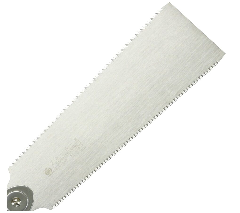 両刃のこぎりの刃の違い|縦挽き刃と横挽き刃