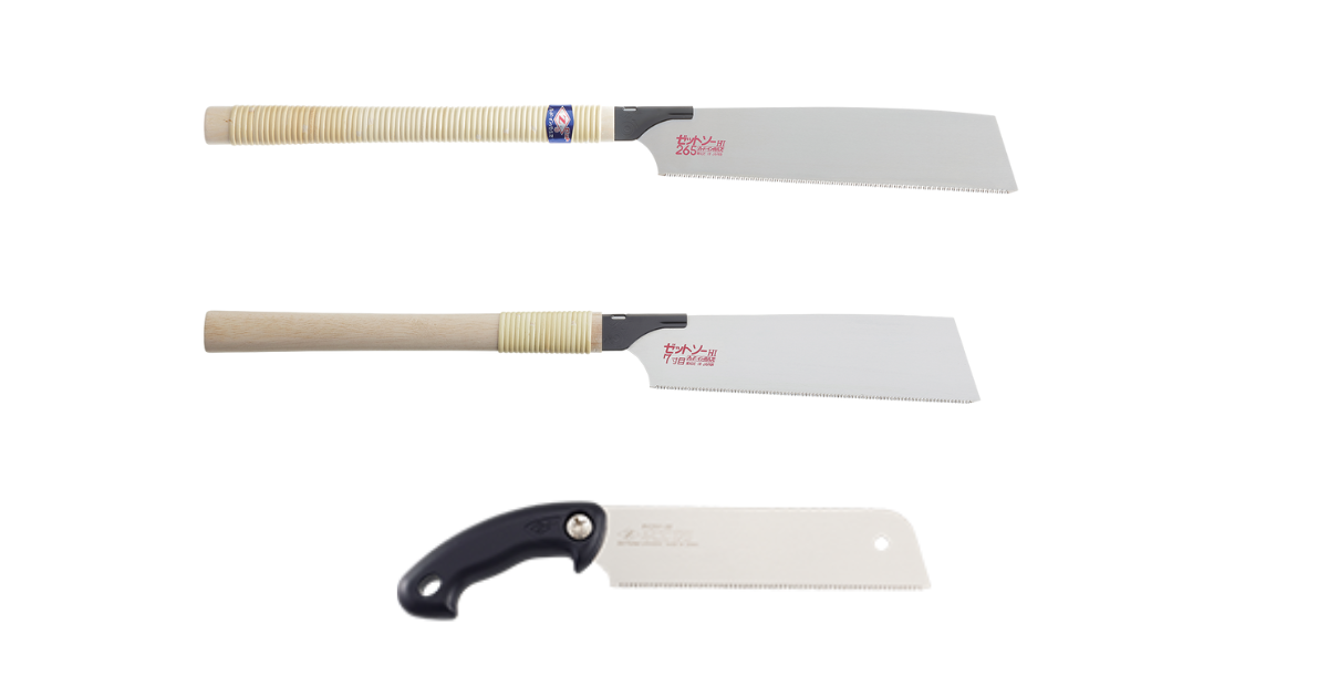 DIY初心者・女性に適したのこぎりの刃の長さ比較